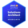 AWS Certified Solutions Architect – Associate (SAA-C03) badge
