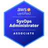 AWS Certified SysOps Administrator – Associate (SOA-C02) badge