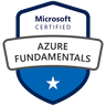 Microsoft Certified: Azure Fundamentals (AZ-900) badge